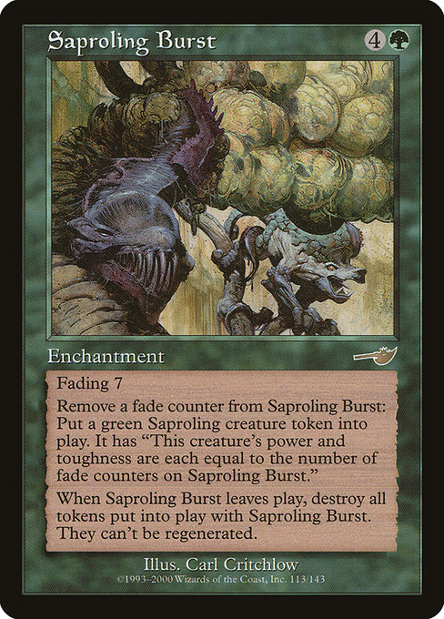Saproling Burst from Nemesis