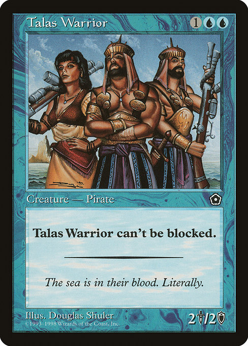 Talas Warrior highlighted card art