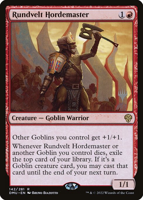 Rundvelt Hordemaster from Dominaria United Promos