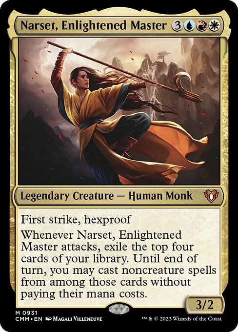 Narset, Enlightened Master highlighted card art