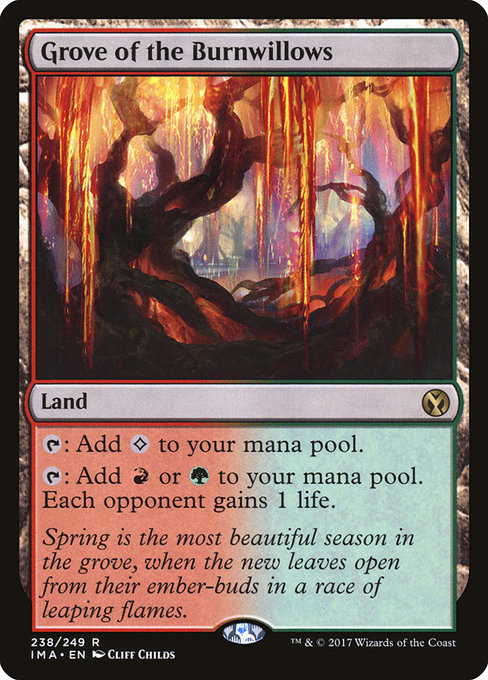 Grove of the Burnwillows from Iconic Masters