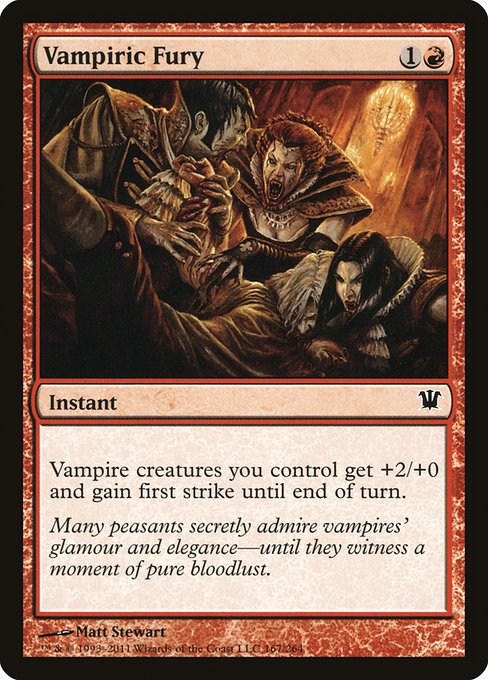 Vampiric Fury from Innistrad