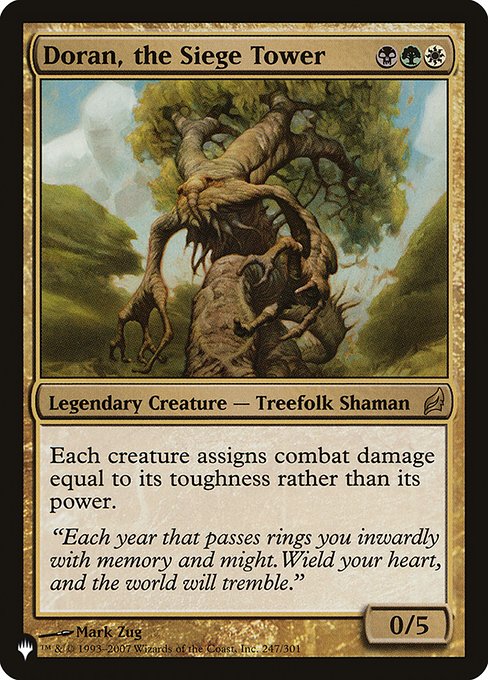 Doran, the Siege Tower from The List