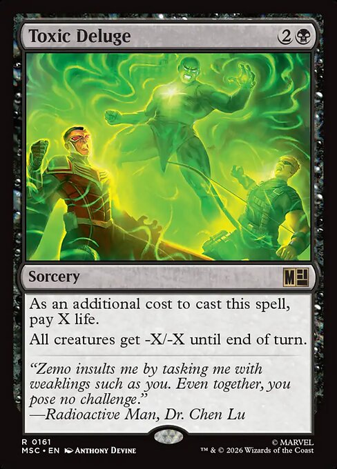 Toxic Deluge from Marvel Super Heroes Commander