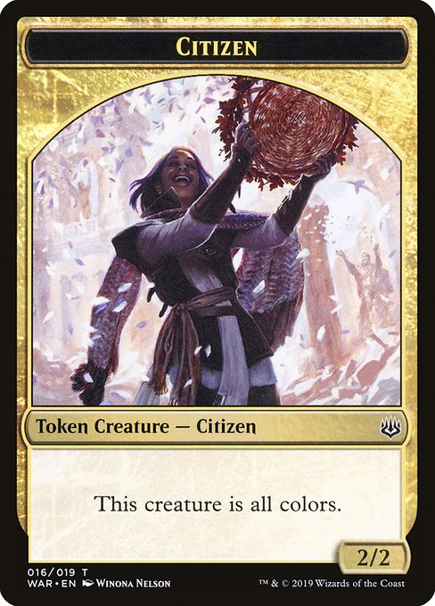 Citizen highlighted card art