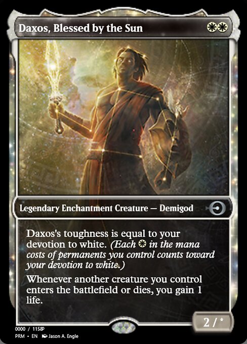 Daxos, Blessed by the Sun from Magic Online Promos