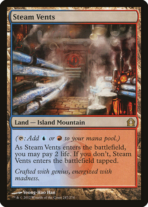 Steam Vents from Return to Ravnica