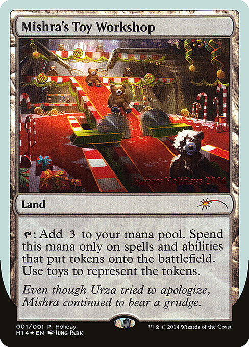 Mishra's Toy Workshop highlighted card art
