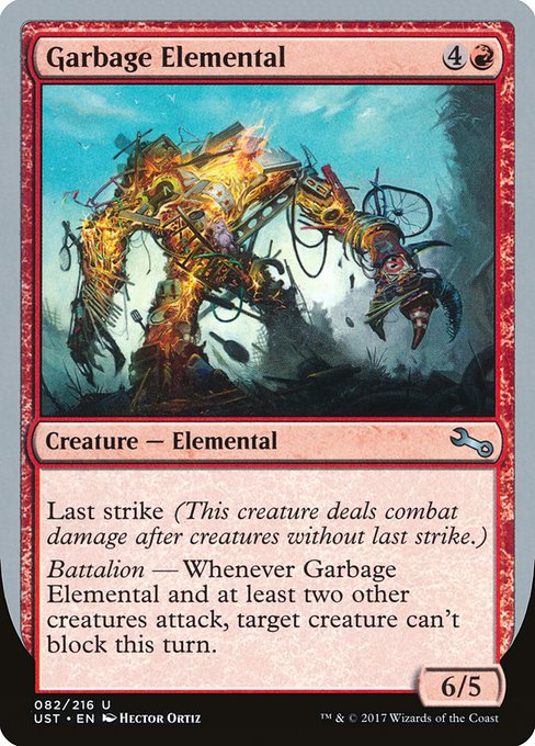 Garbage Elemental highlighted card art