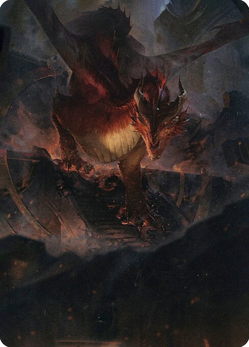 Red Dragon // Red Dragon from Adventures in the Forgotten Realms Art Series