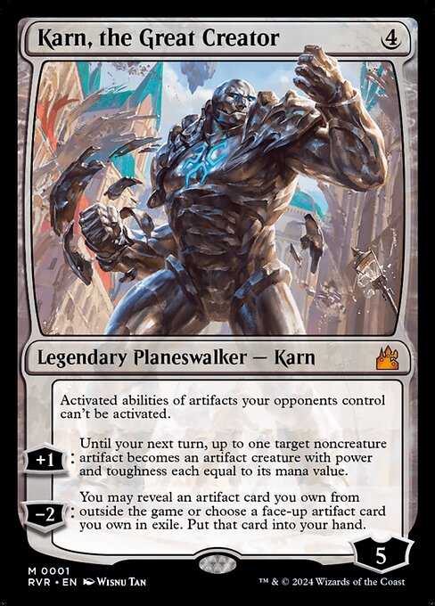 Karn, the Great Creator from Ravnica Remastered