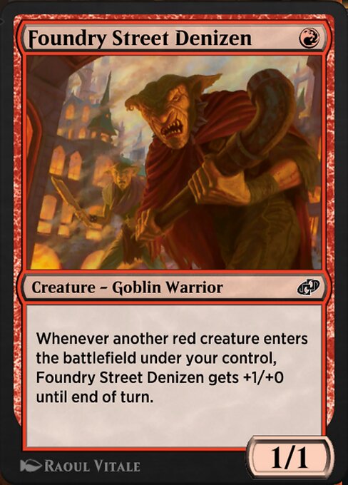 Foundry Street Denizen highlighted card art
