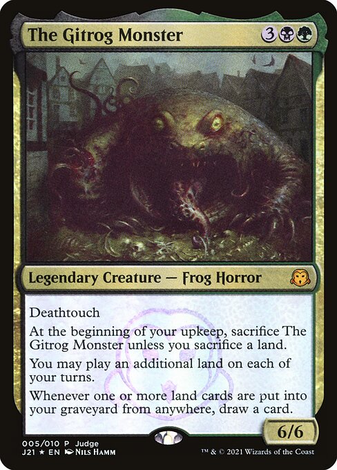 The Gitrog Monster from Judge Gift Cards 2021