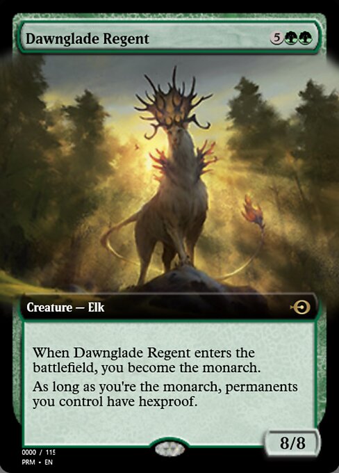 Dawnglade Regent highlighted card art