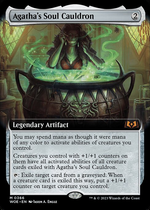 Agatha's Soul Cauldron from Wilds of Eldraine