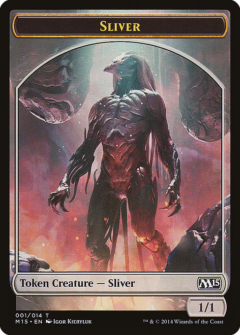 Sliver from Magic 2015 Tokens