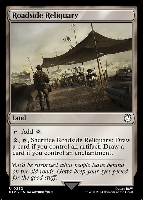 Roadside Reliquary highlighted card art