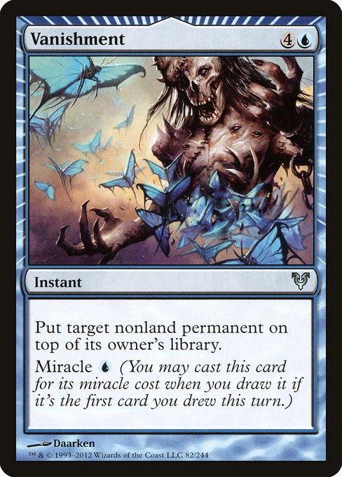 Vanishment highlighted card art