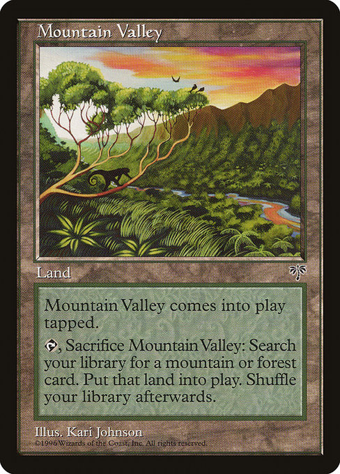 Mountain Valley from Mirage