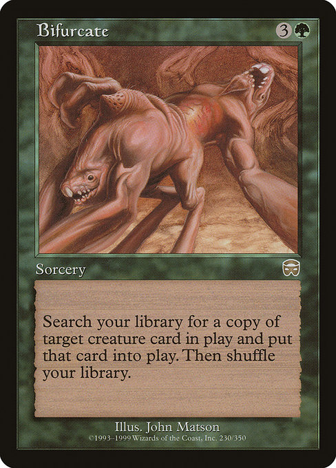 Bifurcate highlighted card art