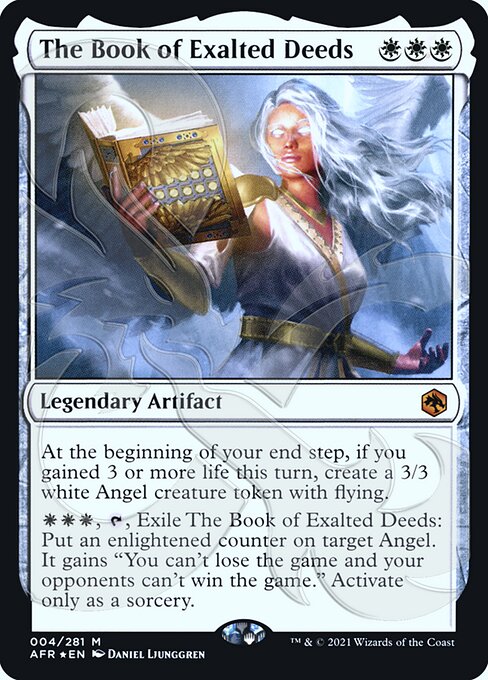 The Book of Exalted Deeds from Adventures in the Forgotten Realms Promos