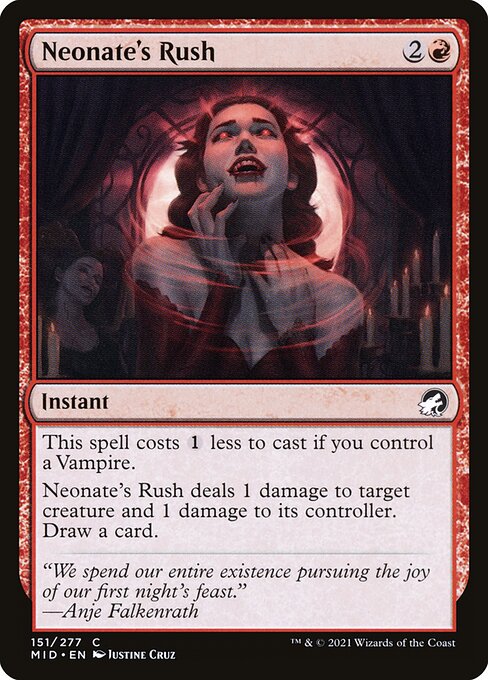 Neonate's Rush from Innistrad: Midnight Hunt