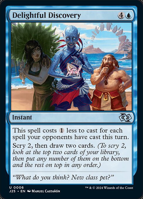 Delightful Discovery highlighted card art