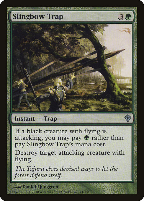 Slingbow Trap highlighted card art