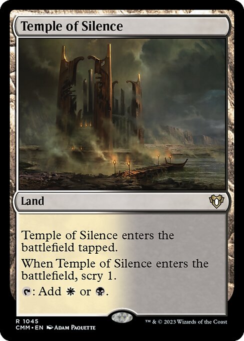 Temple of Silence from Commander Masters