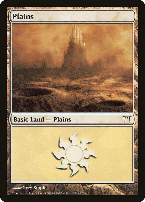 Plains from Champions of Kamigawa