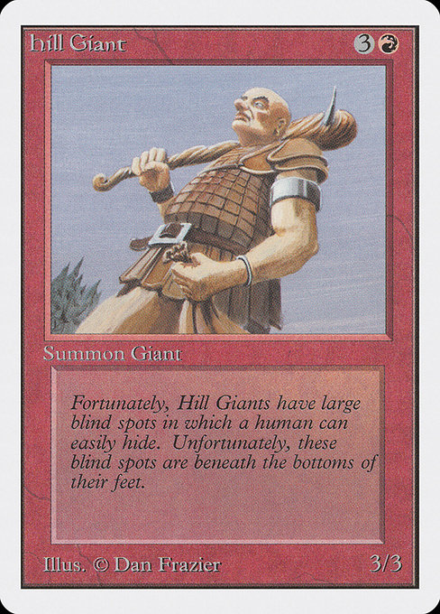 Hill Giant from Unlimited Edition