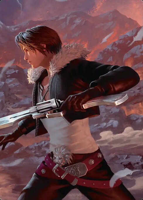 Squall, Gunblade Duelist // Squall, Gunblade Duelist highlighted card art