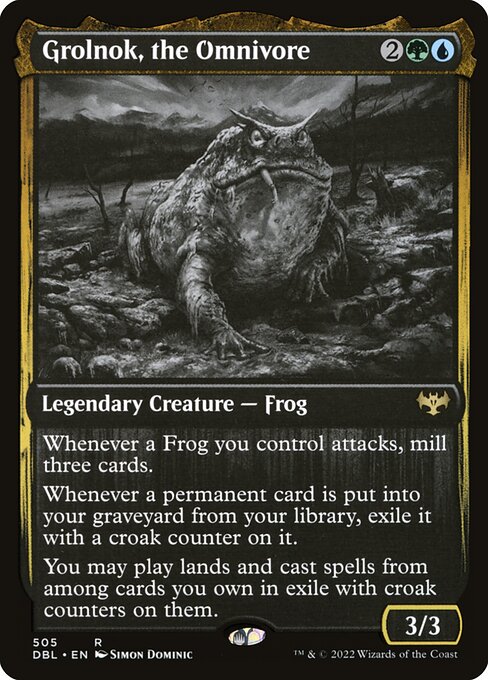 Grolnok, the Omnivore highlighted card art