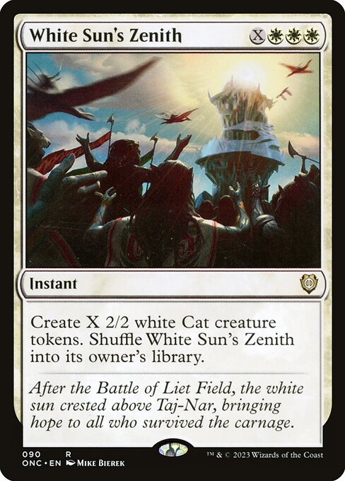 White Sun's Zenith from Phyrexia: All Will Be One Commander