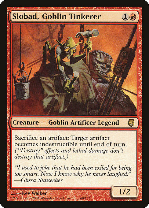 Slobad, Goblin Tinkerer from Darksteel