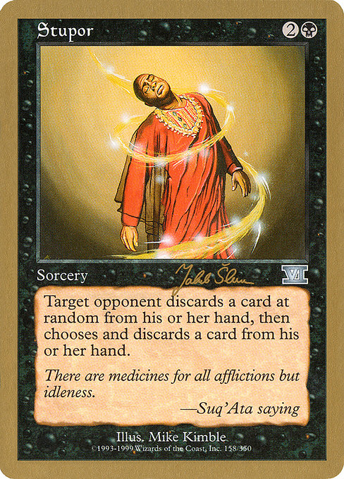 Stupor from World Championship Decks 1999