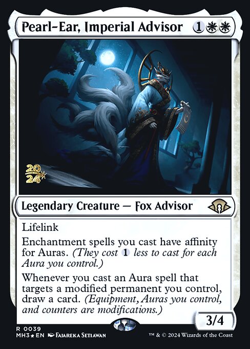 Pearl-Ear, Imperial Advisor from Modern Horizons 3 Promos