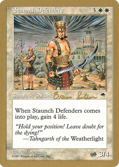 Staunch Defenders from World Championship Decks 1998