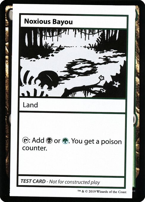 Noxious Bayou highlighted card art