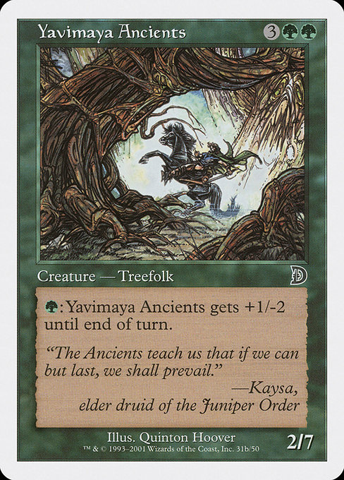 Yavimaya Ancients from Deckmasters