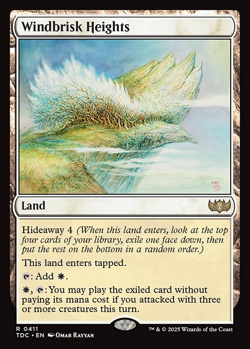 Windbrisk Heights highlighted card art