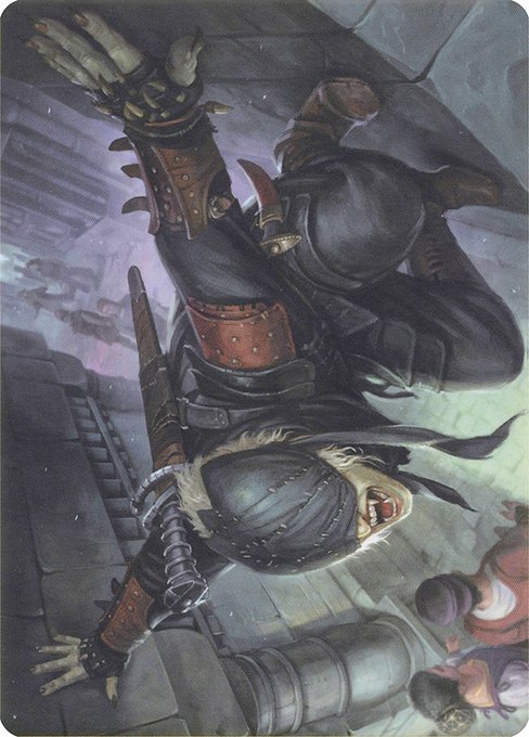 Throatseeker // Throatseeker highlighted card art