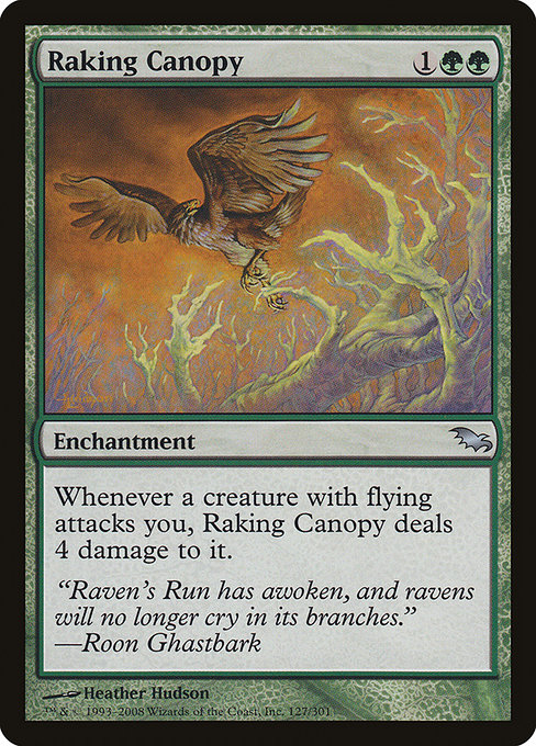 Raking Canopy highlighted card art