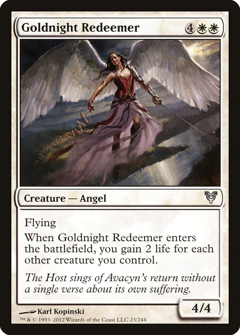 Goldnight Redeemer from Avacyn Restored