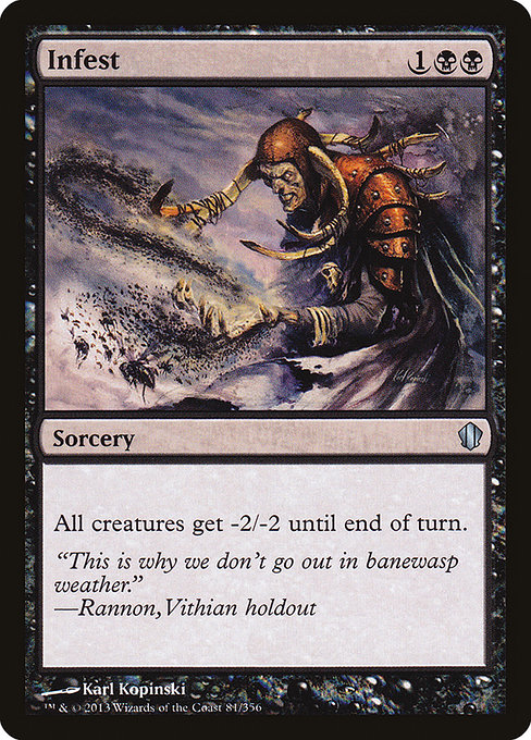 Infest from Commander 2013