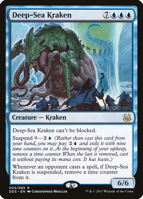 Deep-Sea Kraken highlighted card art
