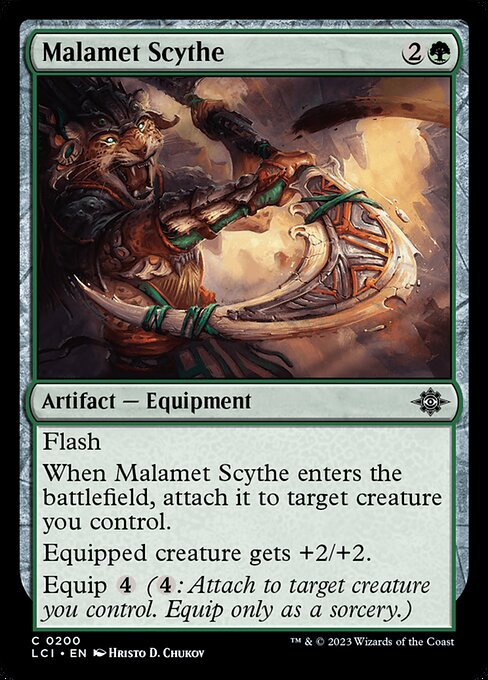 Malamet Scythe highlighted card art