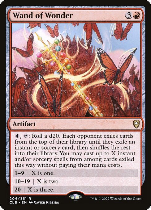 Wand of Wonder from Commander Legends: Battle for Baldur's Gate