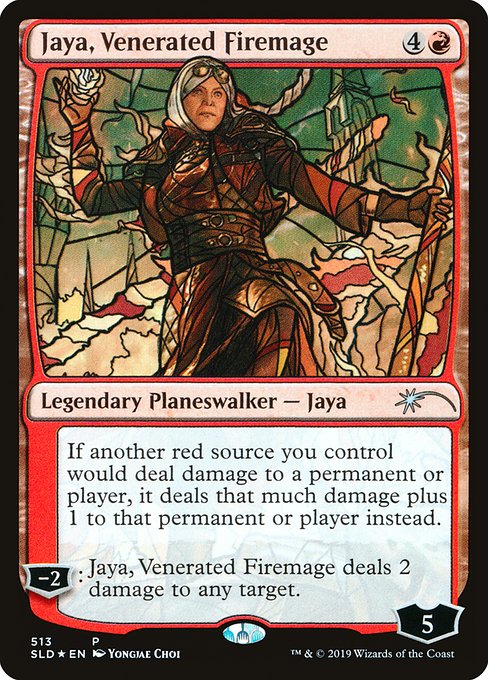 Jaya, Venerated Firemage from Secret Lair Drop