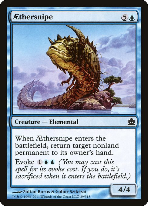 Aethersnipe from Commander 2011